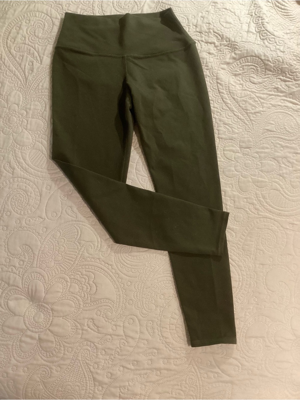ALO High-Waist Olive Green Women’s Leggings